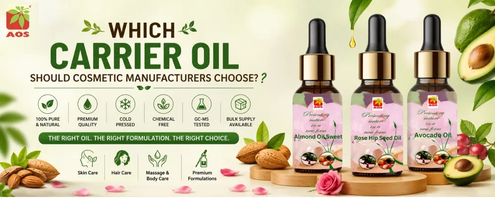 Which Carrier Oil Should Cosmetic Manufacturers Choose